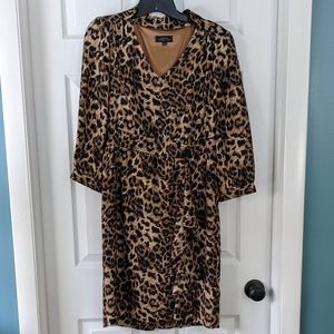 Tahari Women's Size 6 Leopard print dress